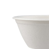 2000 Pieces Biodegradable 7 Oz Bowl - Natural Disposable | Eco-Friendly & Compostable