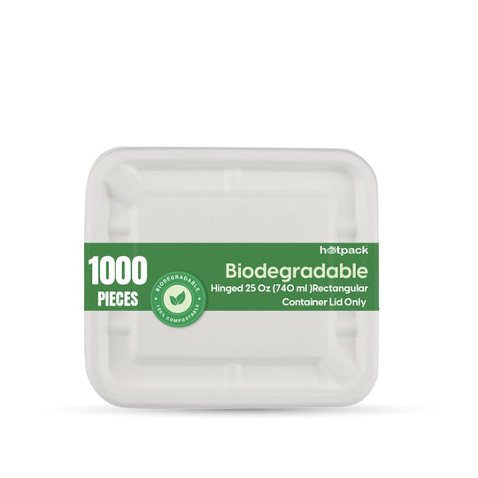 Biodegradable Packaging Rectangular Biodegradable Containers – Hotpack India