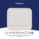Hinged 25 Oz (750 Ml )Rectangular Container Lid Only.