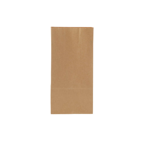 250 Pieces Square Bottom Brown Paper Bag 210X120X310 mm