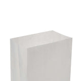 1000 Pieces Square Bottom White Paper Bag 180X110X315 cm