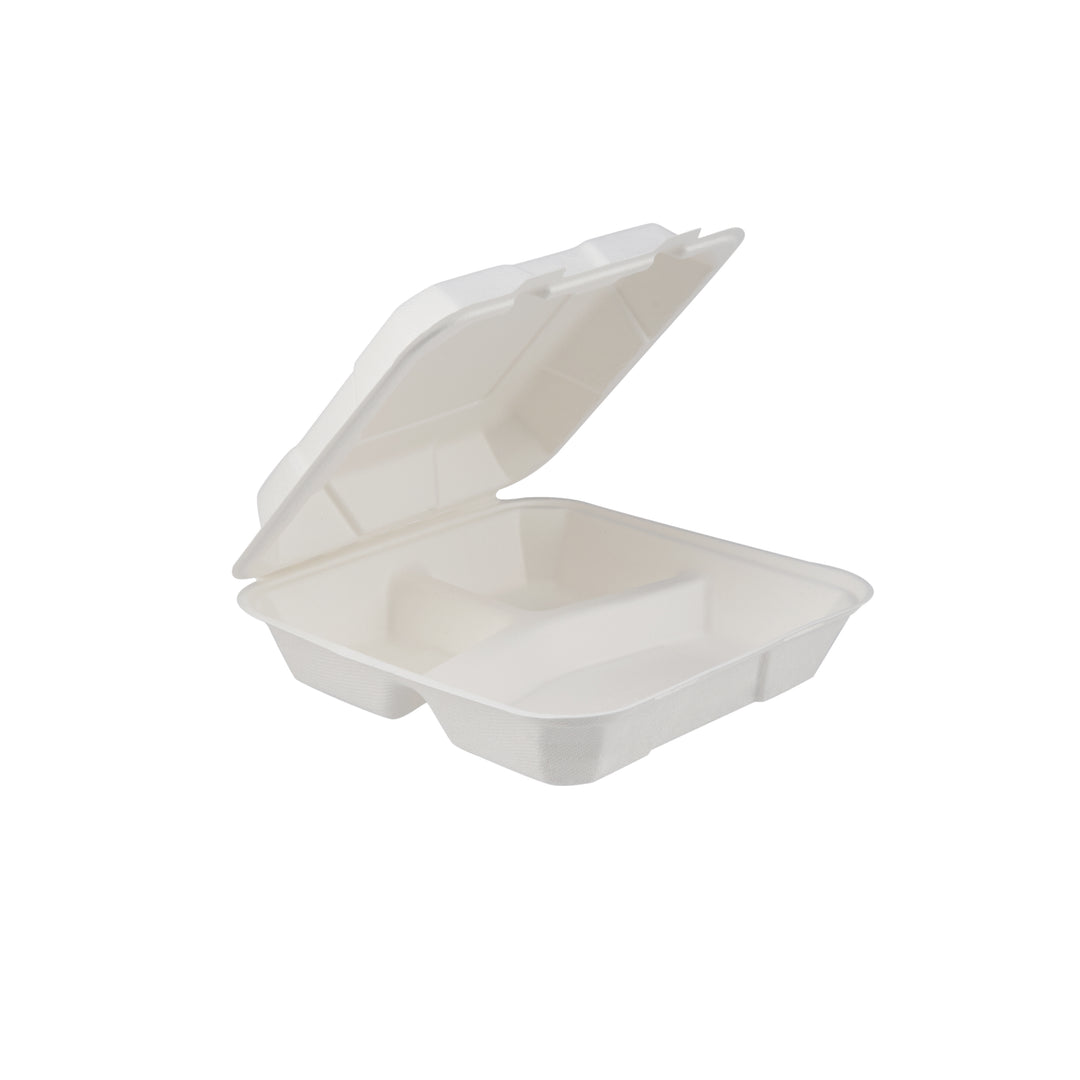 8 inch Biodegradable Hinged square container | India – Hotpack India