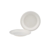 1000 Pieces Biodegradable 6 Inch Round Plate - Natural Disposable | Eco-Friendly & Compostable