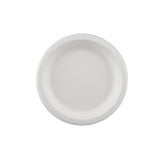 1000 Pieces Biodegradable 7 Inch Round Plate - 100% Natural, Compostable, Ecofriendly, Safe & Hygienic Disposable