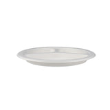 500 Pieces Biodegradable 9 Inch 3 Compartment Round Plate - Natural Disposable | Eco-Friendly & Compostable